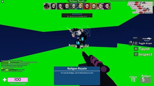 Very Legit 6 Second Railgun game смотреть онлайн