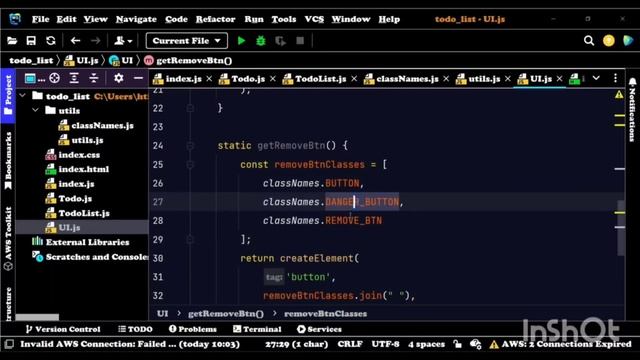 Список дел на JavaScript. Практикуем ООП