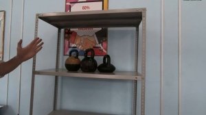 Испытание металлического стеллажа