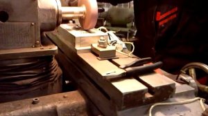 Проба шлифовки на самодельной магнитной плите