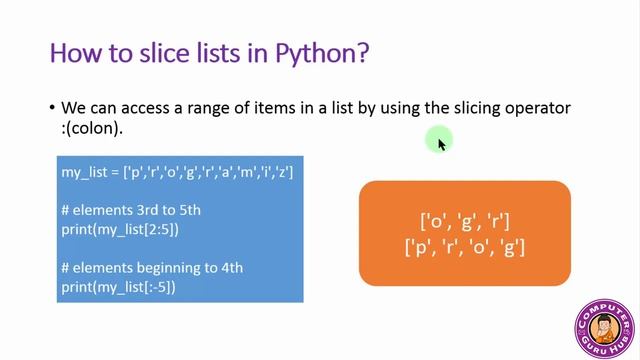 Lists in Python | Lists Creation| Indexing | Slicing | Traversal With Practical Example | Hindi