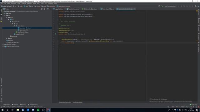 Java Spring Boot Backend Programming