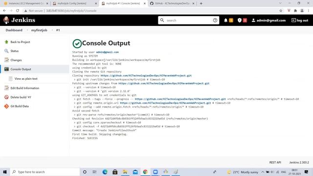 #50.Part2-Freestyle job in Jenkins, git and maven integration with Jenkins. Contact +91-8123997688 смотреть онлайн