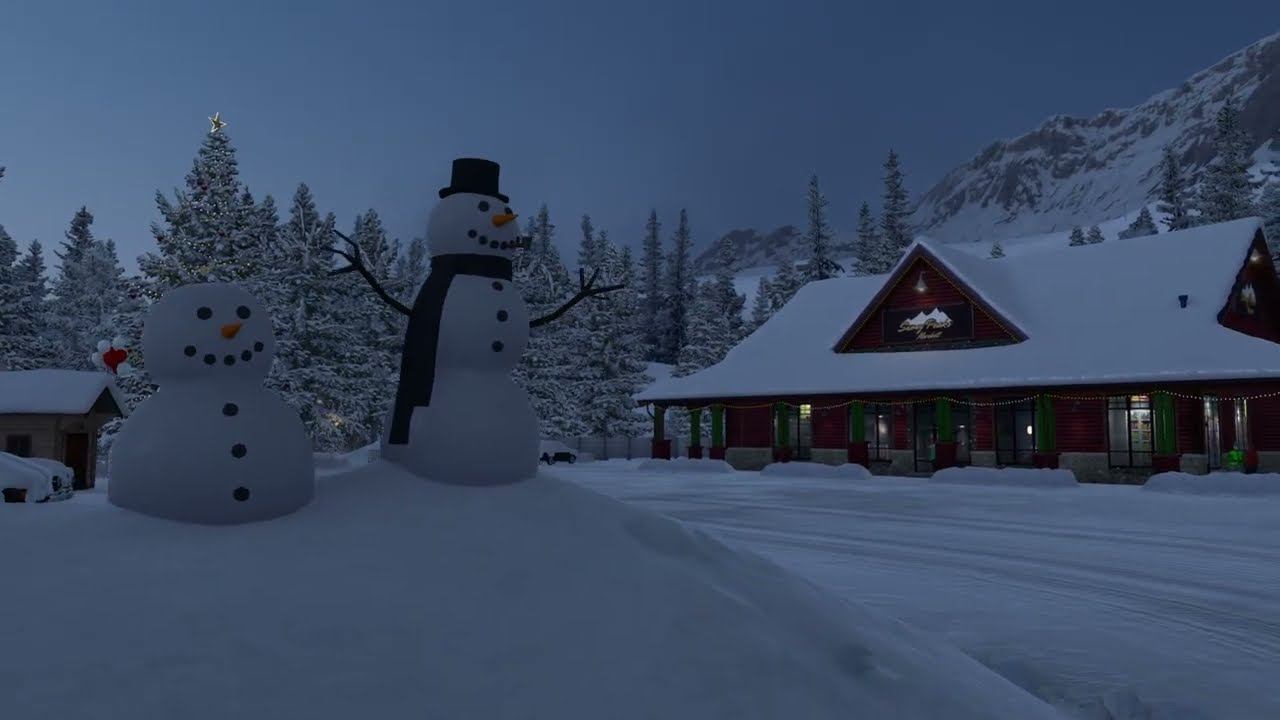 [ETS 2] Volvo FH 12 Cristmass WinterLand Delivery смотреть онлайн