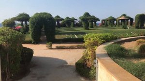 Siva Sharm resort путь на пляж, обзор территории отеля