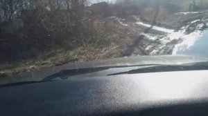 Девушка за рулем уаз патриот на офроад.