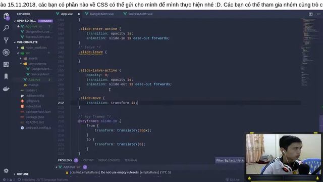 Ep14 | #13 | Thêm transitions vào list hiệu ứng Vue.js - RHP Team