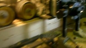 Работа четырехстороннего продольно-фрезерного станка модели С25-5АБ