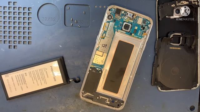 SAMSUNG S7 edge замена аккумулятора // RepairKing