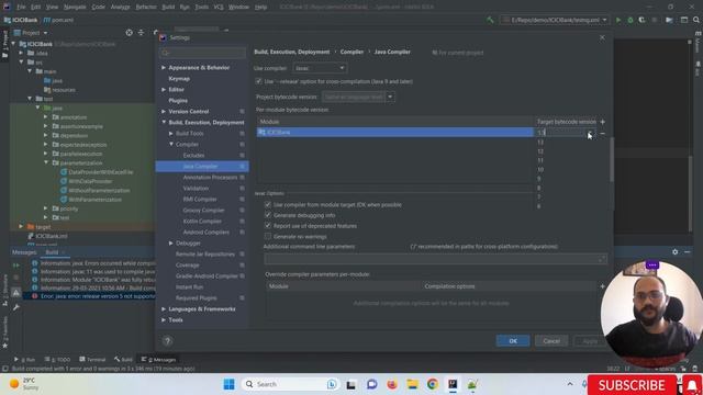 How to resolve Error:java: error: release version 5 not supported in IntelliJ IDEA || Ganesh Jadhav смотреть онлайн
