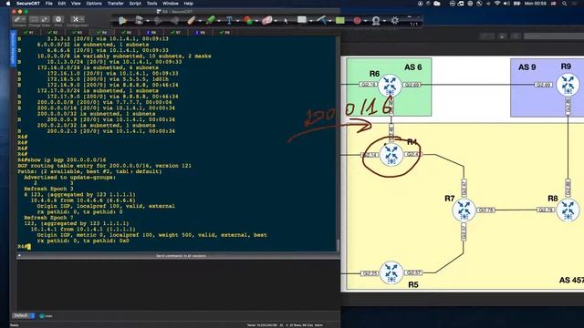 17. BGP : Routes Aggregation (advertise map, attribute map) смотреть онлайн
