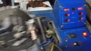 Проверка на стенде генератора Ниссан Серена старт-стоп