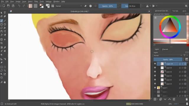 DRAWING CINDERELLA Art Style Fusion (Semi-realistic)– Disney + MangaAnime + Barbie + Bratz + …. смотреть онлайн