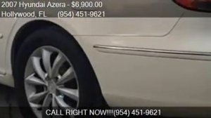 2007 Hyundai Azera Limited Sedan 4D for sale in Hollywood, F