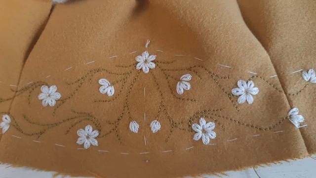 Пальто. Начало. Ручная вышивка смотреть онлайн