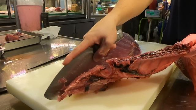 Taiwanese Street Food -Tuna Sashimi鮪魚生魚片 смотреть онлайн