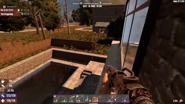 SECRET UNDERGROUND BUNKER??? - Seven Days to Die смотреть онлайн