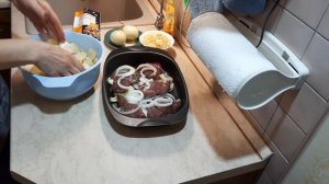 Мясо по французски  Мясо в духовке  Божественно вкусно  Наш Рецепт приготовления  Смотрите 18+