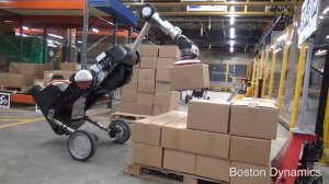 Новый двухколёсный робот Boston Dynamics