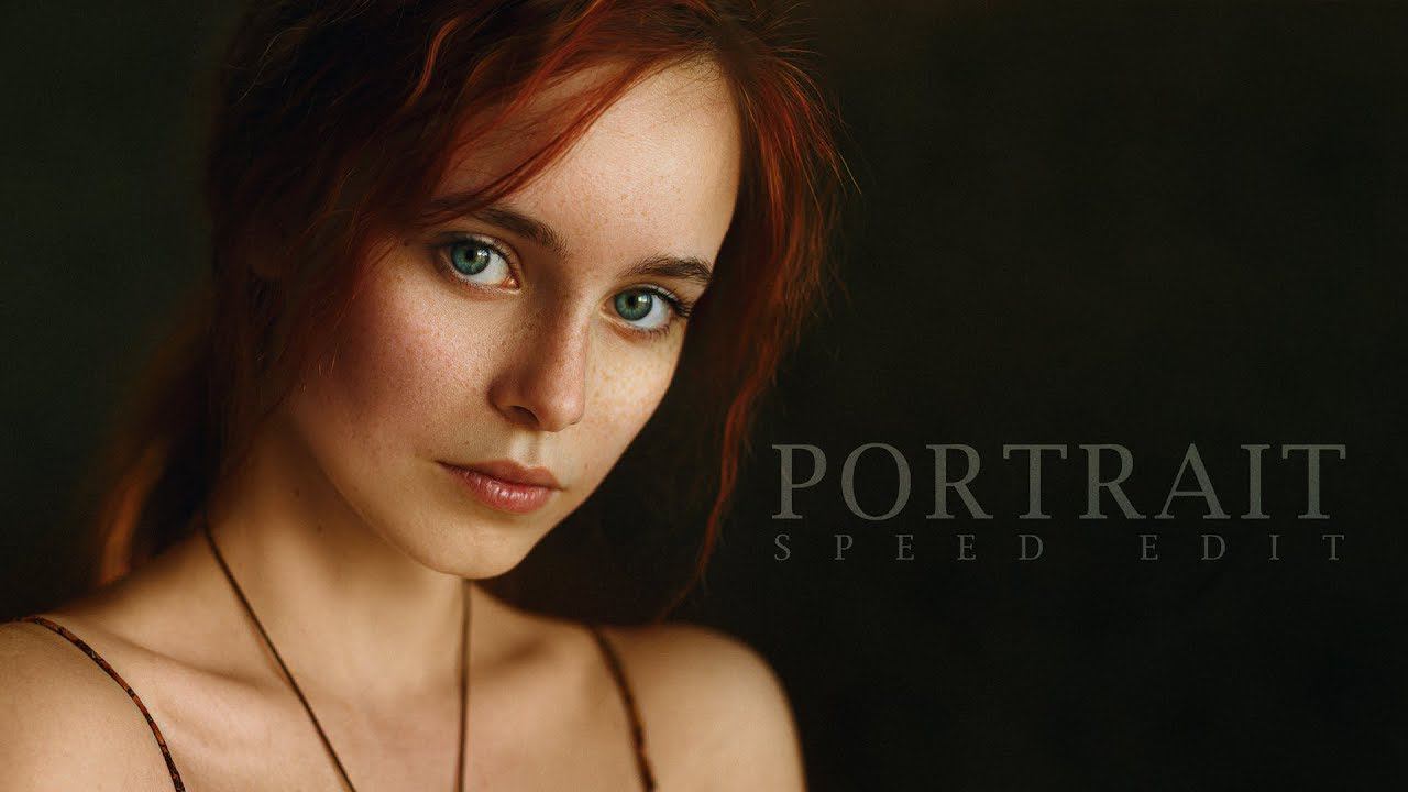 Естественная ретушь портрета. Speed edit смотреть онлайн