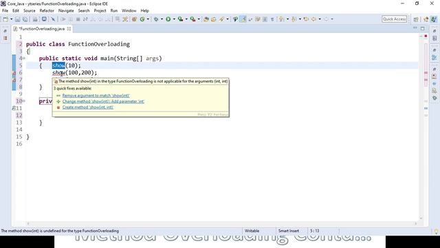 method overloading in java