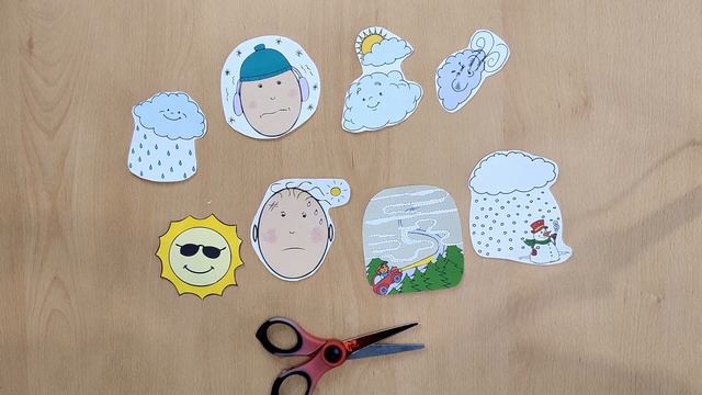 How to make a WEATHER BOARD for your ESL kids lessons!