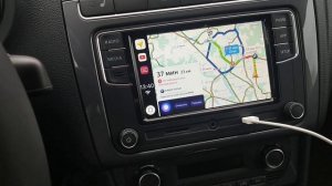 Polo+CarPlay+Яндекс Навигатор