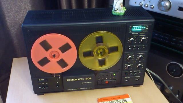 Катушечный магнитофон Снежеть 204 - 04 СТЕРЕО смотреть онлайн