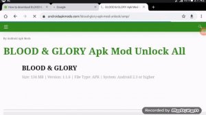 The stupidest vid in YouTube blood and glory mod apk