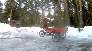 Веревка вместо цепи противоскольжения эксперимент