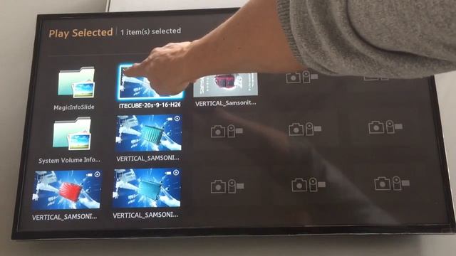 Magic Info Samsung instruction Autoplay content from USB stick смотреть онлайн