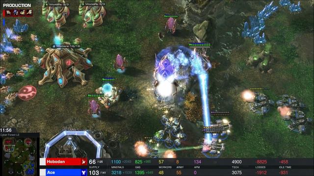 Into the Void - Ace (T) v Hobodan (P) on Cyber Forest - StarCraft 2 - LOTV 2019 смотреть онлайн