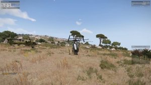 ARMA 3 -Как летать на вертолете?Как садить Вертолет?Как уйти от ПЗРК?