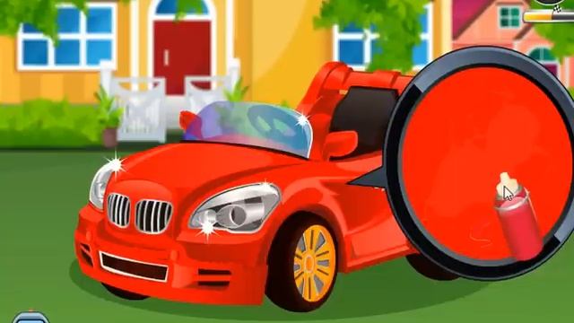 Kids Car Wash (Детская автомойка) - прохождение игры смотреть онлайн