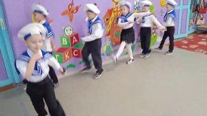 VID Смотр строя и песни среди дошкольников "Служу России!" Команда Моряки МБОУ Усть- Бакчарская СОШ