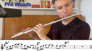 20 ii - V - I patterns for jazz flute