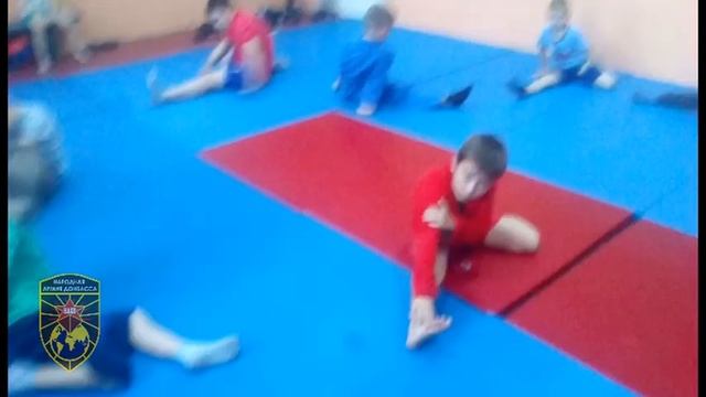 Антрацитовское отделение "НАДО". Самбо. Растяжка. смотреть онлайн