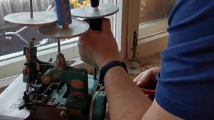 Замена зубчатого ремня на оверлоке