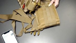 Тактический пояс разгрузочный с лямками