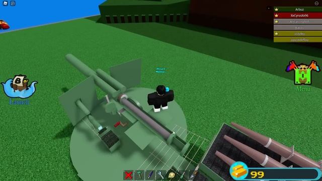| Working cool Artillery | Roblox | Build a boat смотреть онлайн
