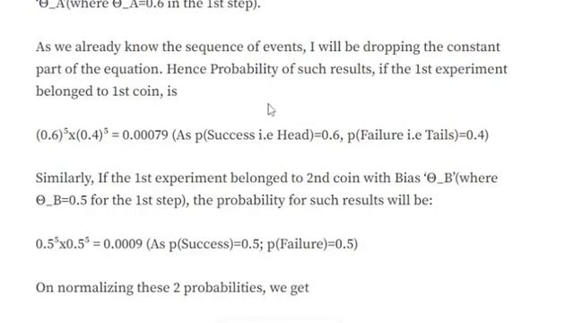 Expectation-Maximization EM algorithm maths explained with example смотреть онлайн
