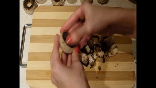 Фаршированные шампиньоны. Шампиньоны. Быстрая закуска.