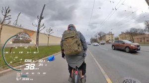 ninebot Z10 (Custom Battery & Firmware) Low Charge Ride