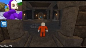 ESCAPE FROM BARRY'S JAIL! | Tinky Winky Plays: Roblox Escape Barry's Prison Run