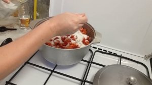Быстро и просто а главное вкусно ! Макаронная заправка на зиму!