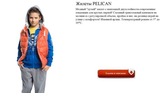 Жилеты PELICAN смотреть онлайн