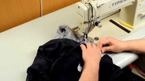 Как зашить шов на куртке