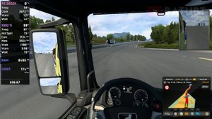 Euro Truck Simulator 2 | GTX 1050 Ti | ALL SETTINGS | 1080p - 1440p - 2160p 4K