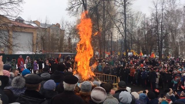 МАСЛЕНИЦА 2019 - МАСЛЕНИЧНЫЙ СТОЛБ.СЛАВЯНСКИЙ ПРАЗДНИК/ ПРОЩЕНОЕ ВОСКРЕСЕНЬЕ г. САРАНСК