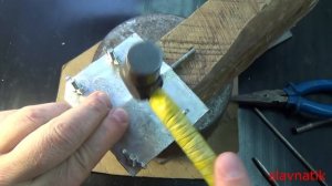 Грузило из свинца для фидерной кормушки своими руками.Форма из алюминия.